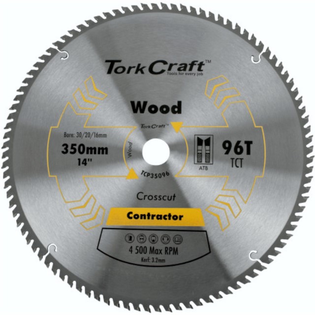 Blade Contractor 350 X 96T 30/1 Circular Saw Tct