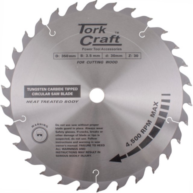 Blade Tct 350 X 30T 30/1 Profesional Industrial