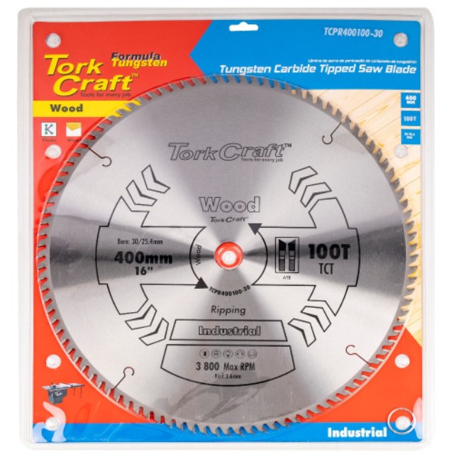 Blade Tct 400 X 100T 30/1 Profesional Industrial
