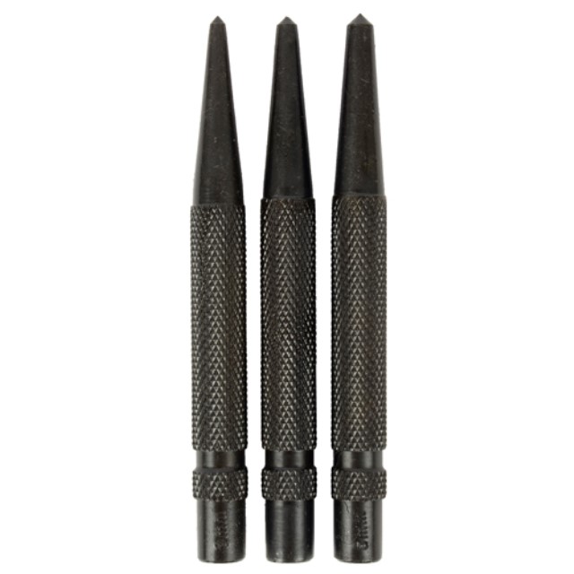 Centre Punch 3Pcs Set 3/4/5 X10x100mm