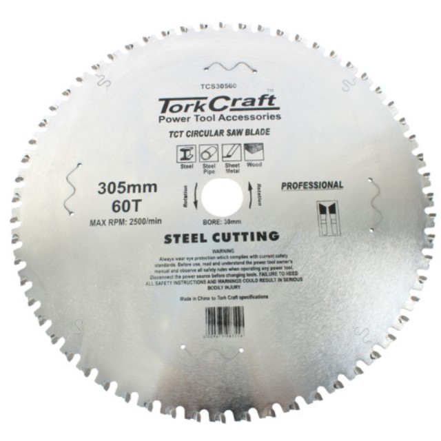 Tct Blade Steel Cutting 305X60t 30Mm