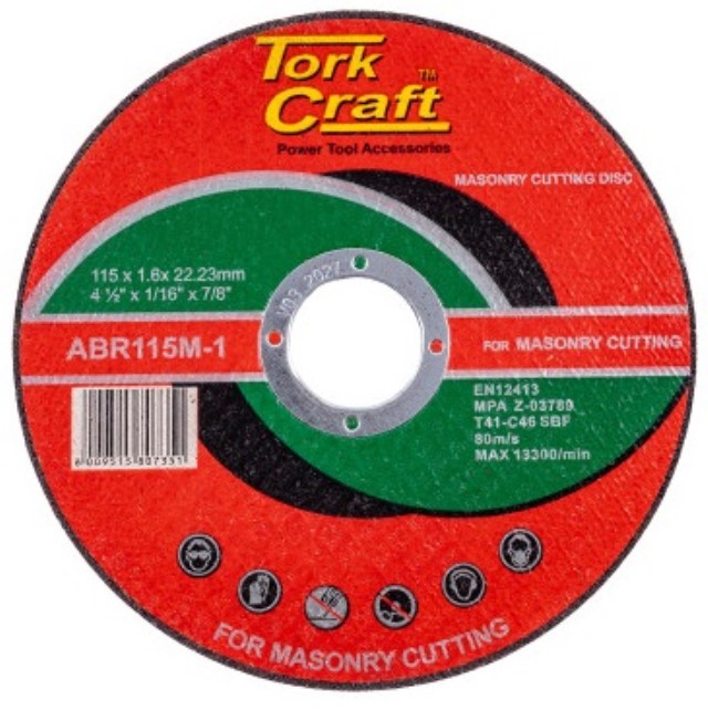 Cutting Disc Masonry 115 X 1.6 X 22.2Mm