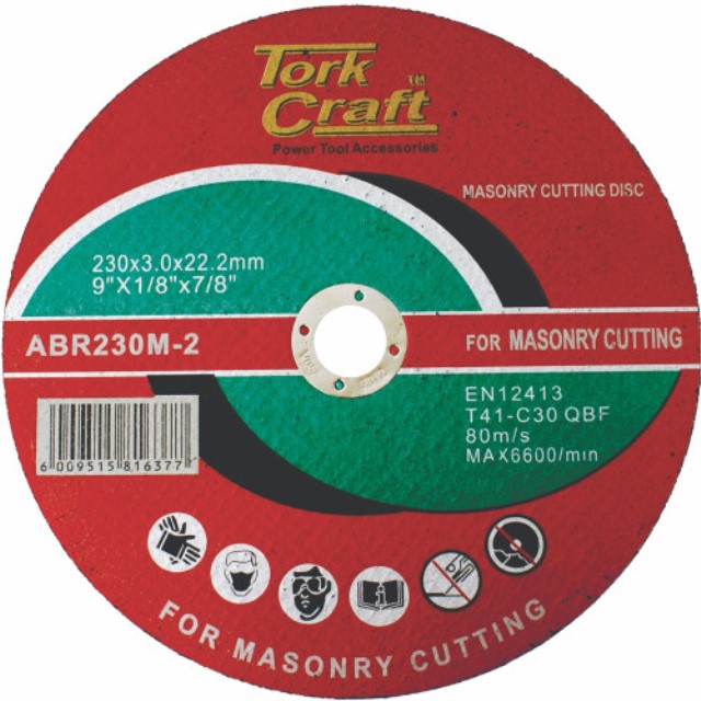 Cutting Disc Masonry 230 X 3.0 X 22.22Mm