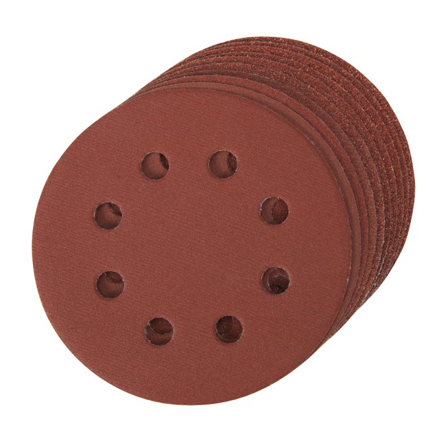 Sanding Disc 115Mm 180 Grit 10/Pack Hook And Loop