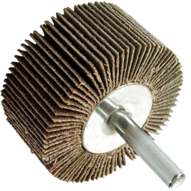 Flap Wheel 40 X 20 X 6Mm Shaft 80 Grit Per Each (50 Per Box)