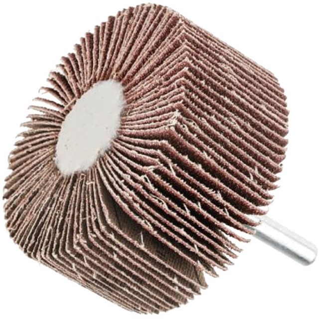 Flap Wheel 60 X 30 X 6Mm Shaft 80 Grit Per Each (14 Per Box)