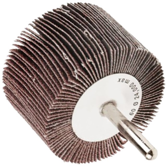 Flap Wheel 60 X 40 X 6Mm Shaft 60 Grit Per Each (12 Per Box)