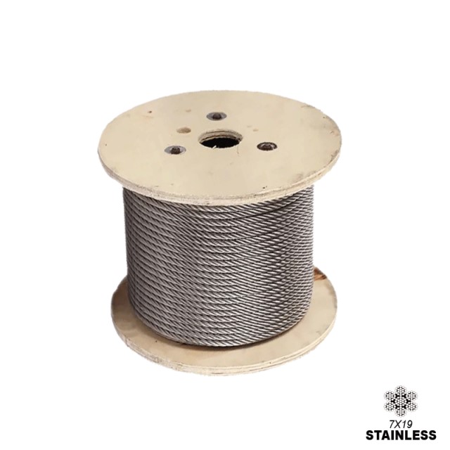 04mm - 7X19 - Stainless Steel Wire Rope