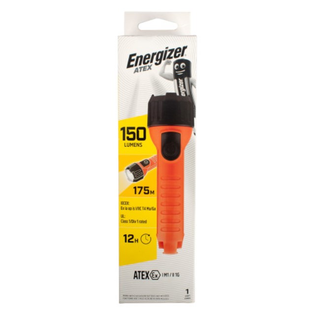 Energizer Atex 2Aa Intrinsically Safe Torch Flash Light