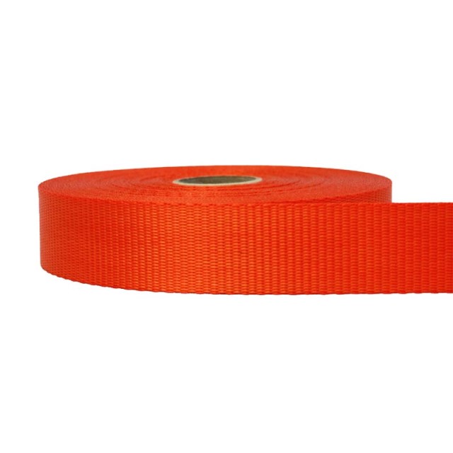 35mm – 2 Ton Industrial Webbing Orange | SOLD PER METER