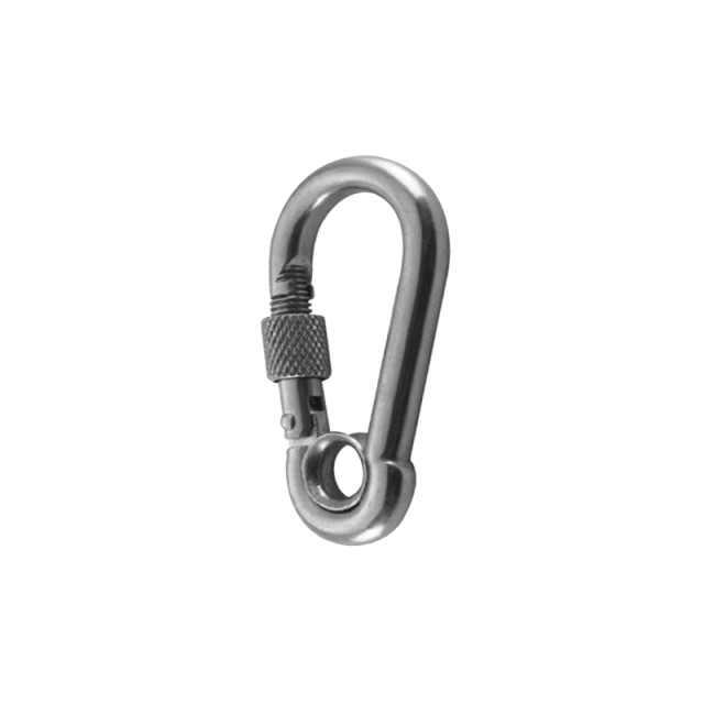 11mm x 120 - Carabiner Hook - Screw Lock - GR316