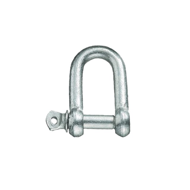 12mm - Commercial Dee Shackle - Screw Pin | Galvanished