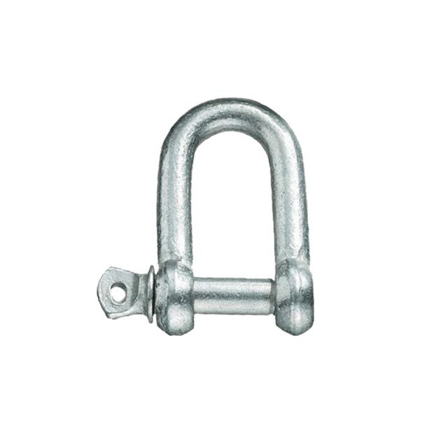 16mm - Commercial Dee Shackle - Screw Pin | Galvanished