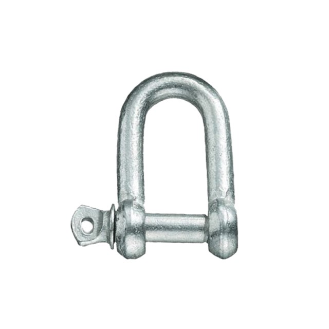 22mm - Commercial Dee Shackle - Screw Pin | Galvanished