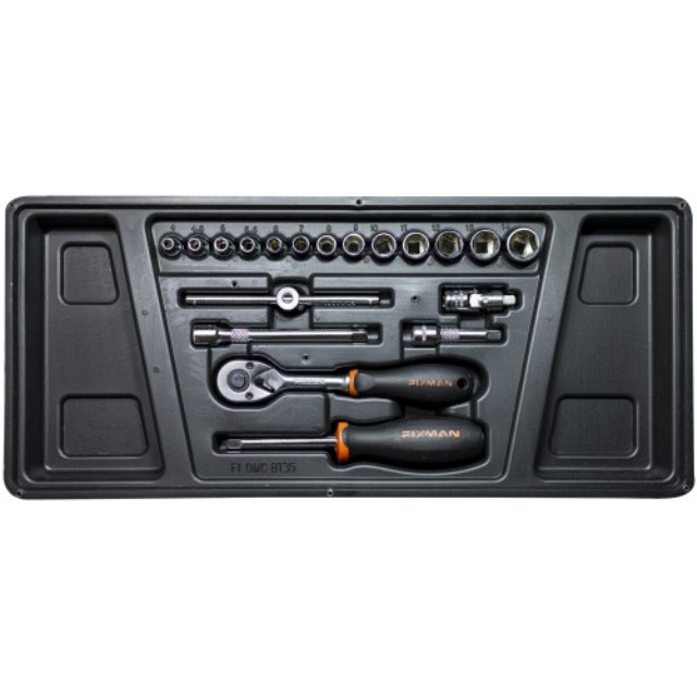 Fixman Tray 19 Piece 1/4