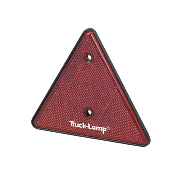 Red - Adhesive Triangle Reflector - Large